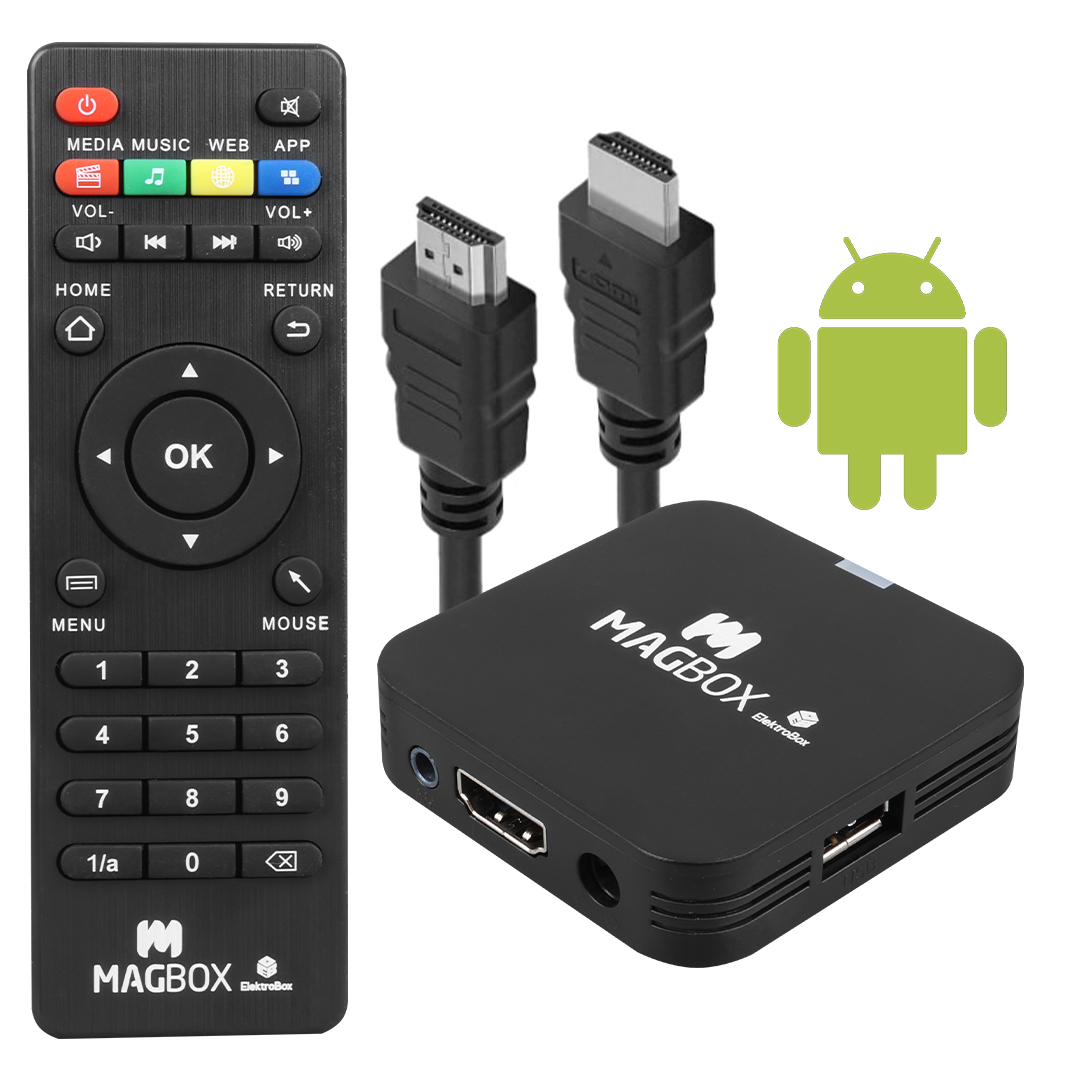 MAGBOX ELECTROBOX 2 GB RAM H313 İŞLEMCİ 16 GB HDD 4K ULTRA HD ANDROID BOX (ANDROID 10) (5271)