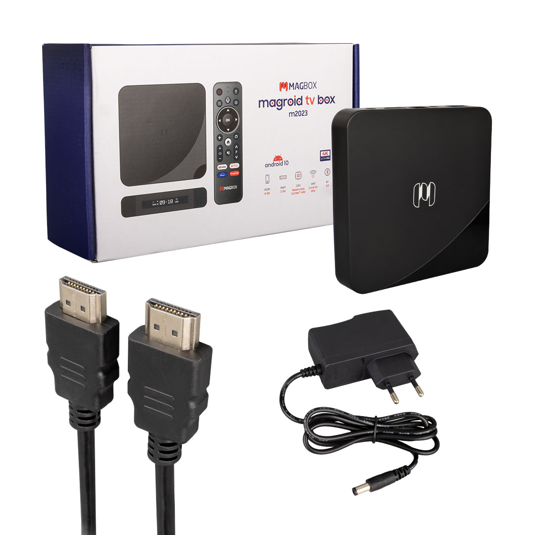 MAGBOX MAGROID TV BOX M2023 8 GB HDD 2 GB RAM 4K (ANDROID 10) (5271) MAGBOX MAGROID TV BOX M2023 8 GB HDD 2 GB RAM 4K (ANDROID 10) (5271)