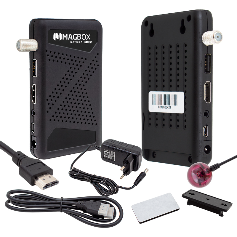 MAGBOX NATURAL PLUS FULL HD + USB MİNİ HD UYDU ALICISI TKGSLİ + YOUTUBELU (5271)