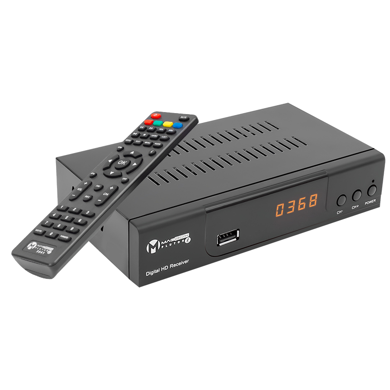 MAGBOX PLUTON S YENİ MODEL KASALI FULL HD UYDU ALICISI TKGSLİ (SCART+HD) HDMI KABLO DAHİL (5271)