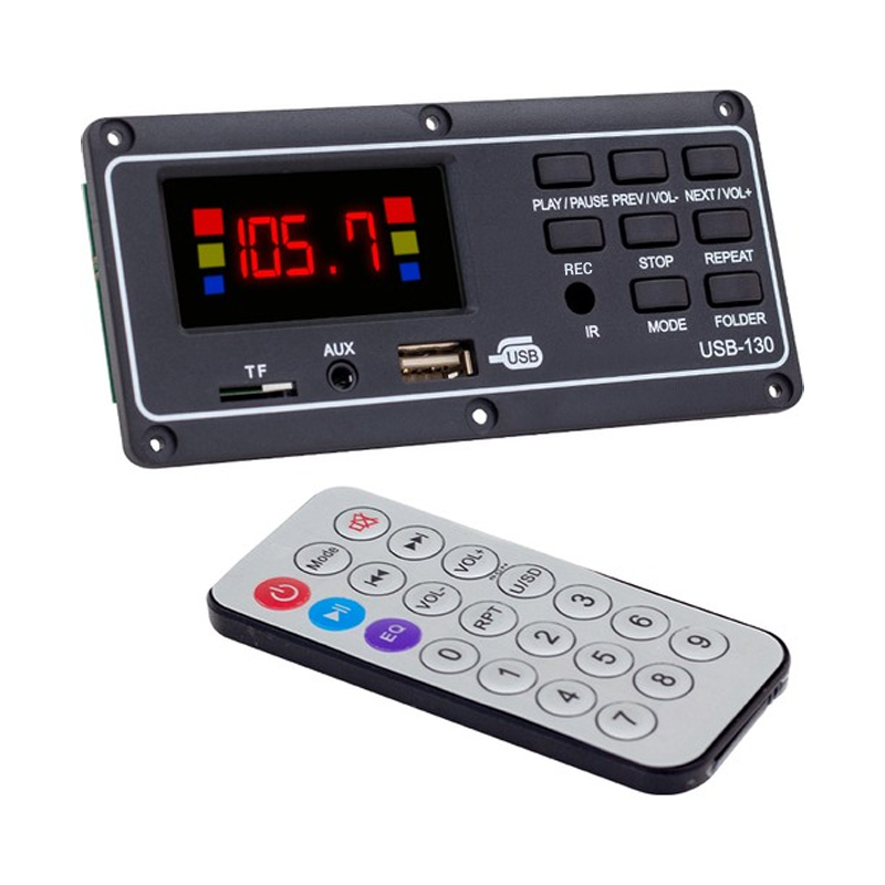 MAGICVOICE MV-15949 USB-130 USB/SD/MIC/AUX/BLUETOOTH KUMANDALI EKRANLI OTO TEYP ÇEVİRİCİ DİJİTAL PLAYER BOARD (5271)