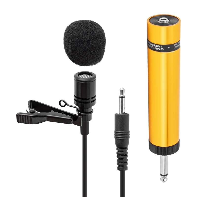 MAGICVOICE MV-445 600 OHM 5 METRE KABLOLU ÇANTALI YAKA MİKROFONU (5271)