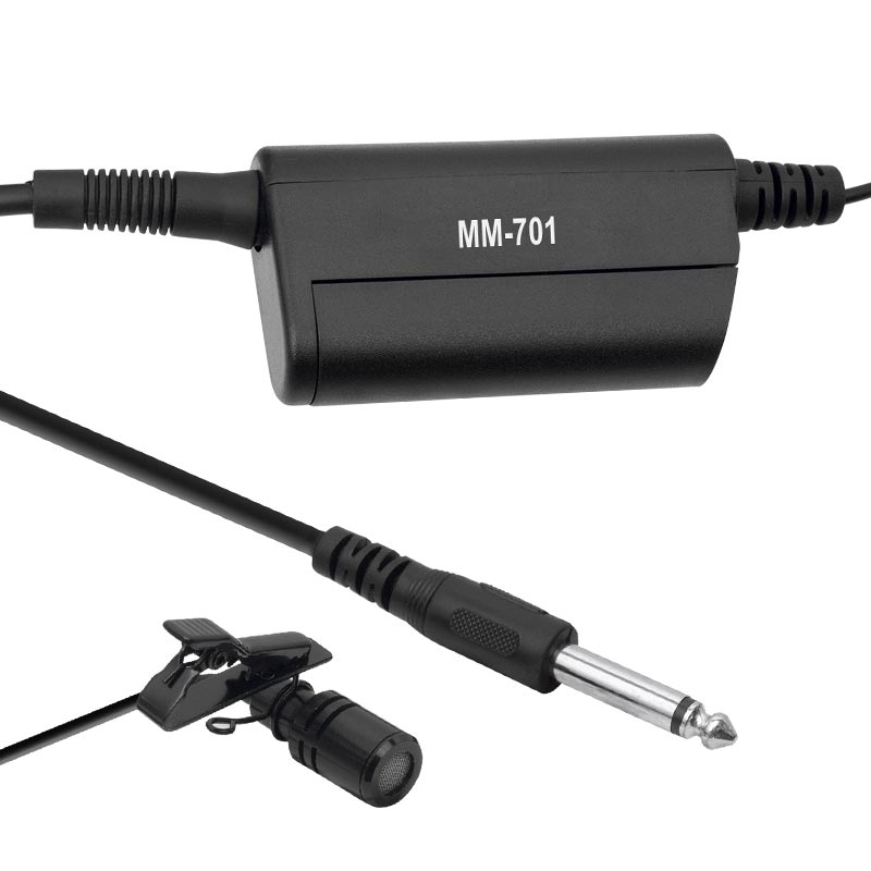 MAGICVOICE MM-701 600 OHM KABLOLU YAKA MİKROFONU (5271)