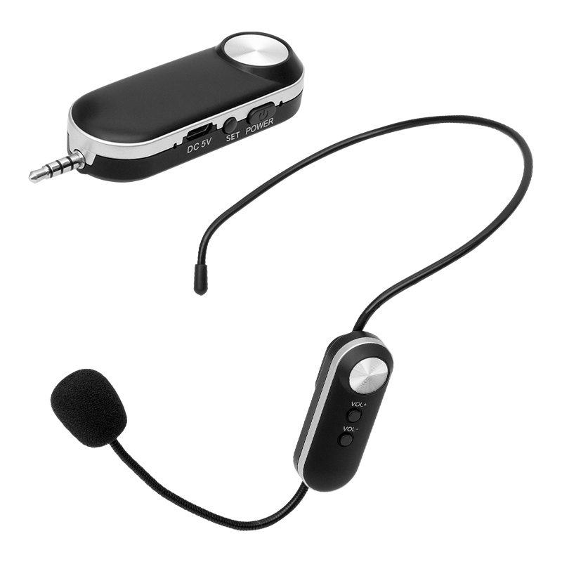 MAGICVOICE MV-1306H UHF 1 HEADSET ŞARJLI KABLOSUZ TELSİZ MİKROFON (5271)