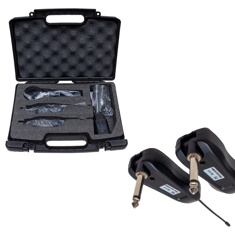 MAGICVOICE MV-19592 UHF GİTAR TİP KABLOSUZ MİKROFON ÜÇLÜ SET (5271)