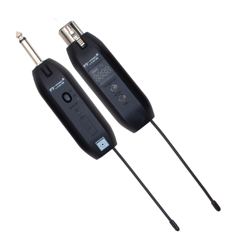MAGICVOICE MV-19593 UHF GİTAR XLR TİP KABLOSUZ MİKROFON SET (MİC XLR Lİ) (5271)