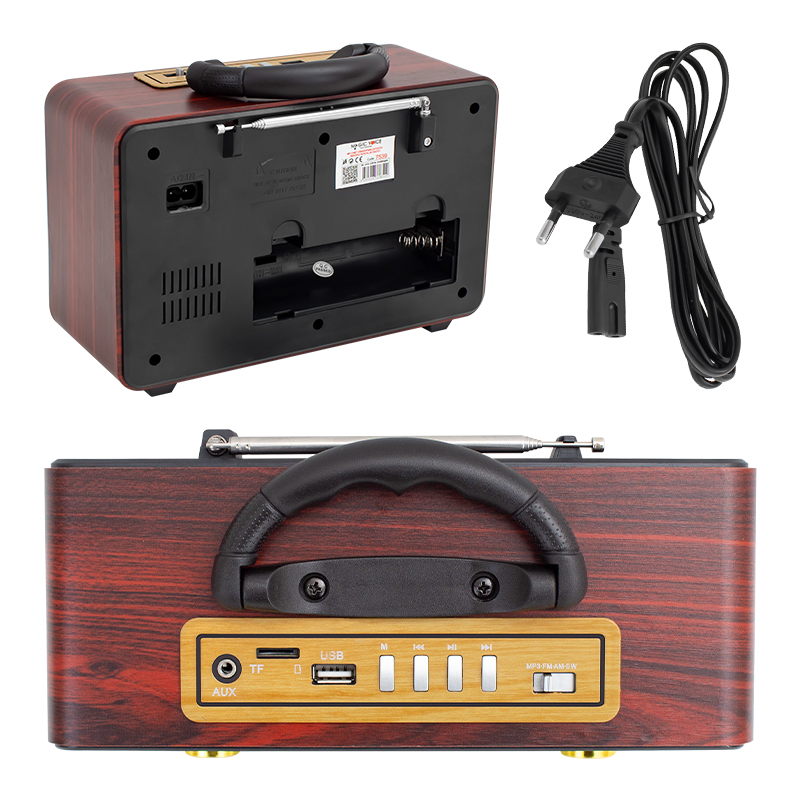 MAGICVOICE MV-114BT USB/SD/FM/BLUETOOTH DESTEKLİ TEK HOP LU NOSTALJİK RADYO (5271)