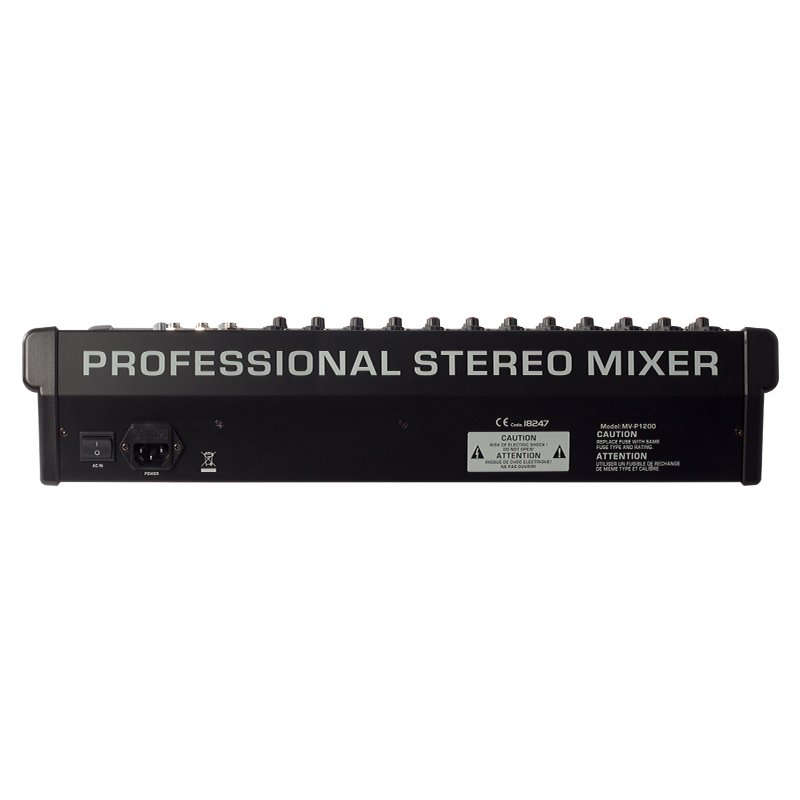 MAGICVOICE MV-P1200 12 CH-USB/BT DECK MİXER ANFİ (5271)