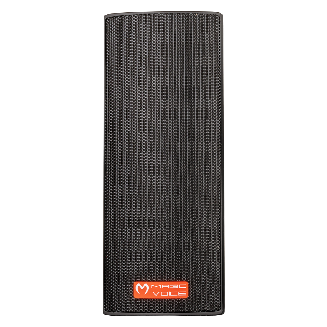 MAGICVOICE MV-26 2*7.5 CM 50 WATT 2Lİ TAKIM SİYAH TRAFOLU SÜTUN HOPARLÖR (5271)