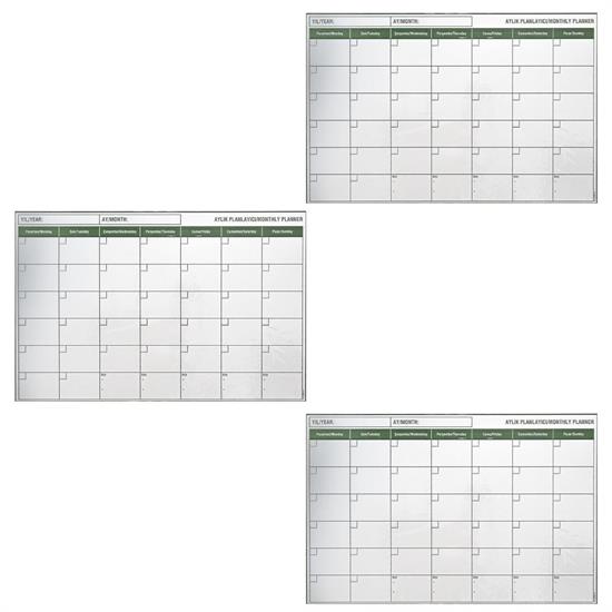 Manyetik Yapışkanlı Bir Aylık Program Planlayıcı Takvim 85x56 cm (5271) Manyetik Yapışkanlı Bir Aylık Program Planlayıcı Takvim 85x56 cm (5271)