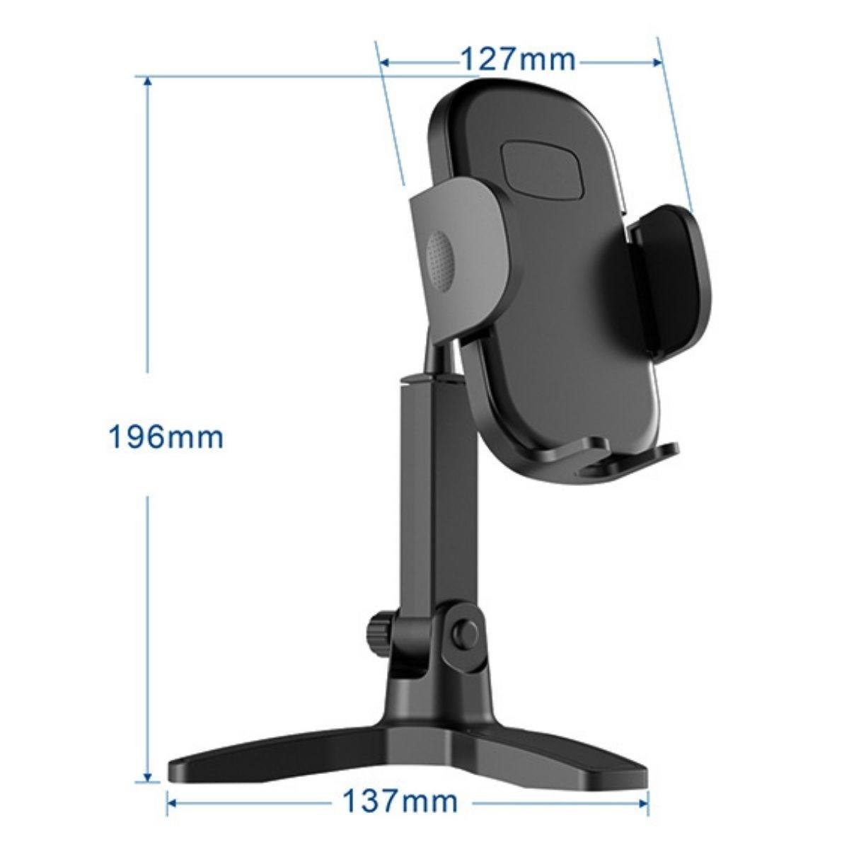 Masaüstü Telefon Standı 360 Derece Dönebilen Başlıklı Ayaklı Telefon Tripodu (5271) Masaüstü Telefon Standı 360 Derece Dönebilen Başlıklı Ayaklı Telefon Tripodu (5271)