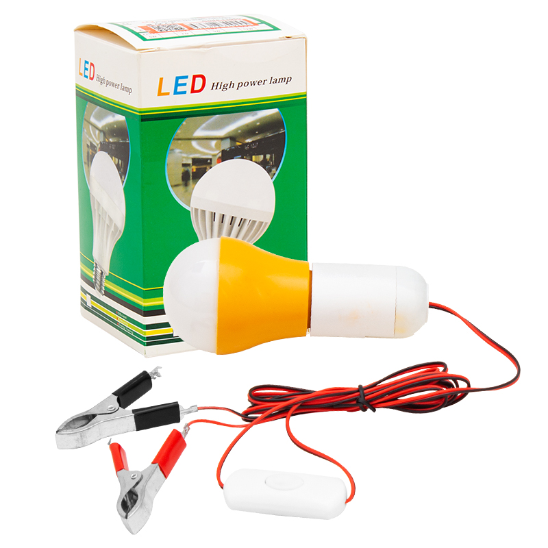 MERLED 12V LED AMPUL AKÜ MAŞALI ANAHTARLI (11050=33698) (5271)