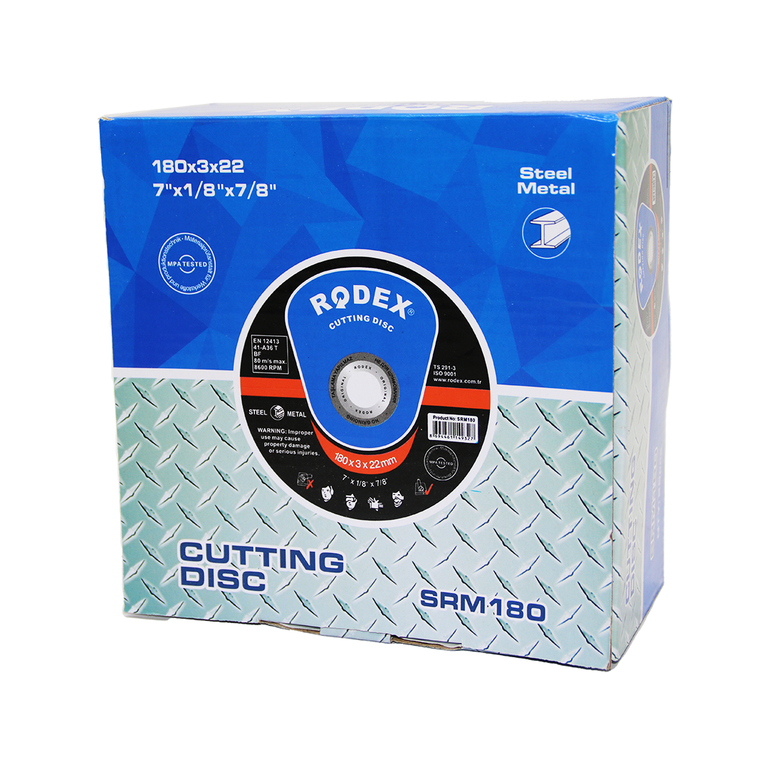 METAL KESİCİ DİSK 180X3X22MM FOR METAL (5271)