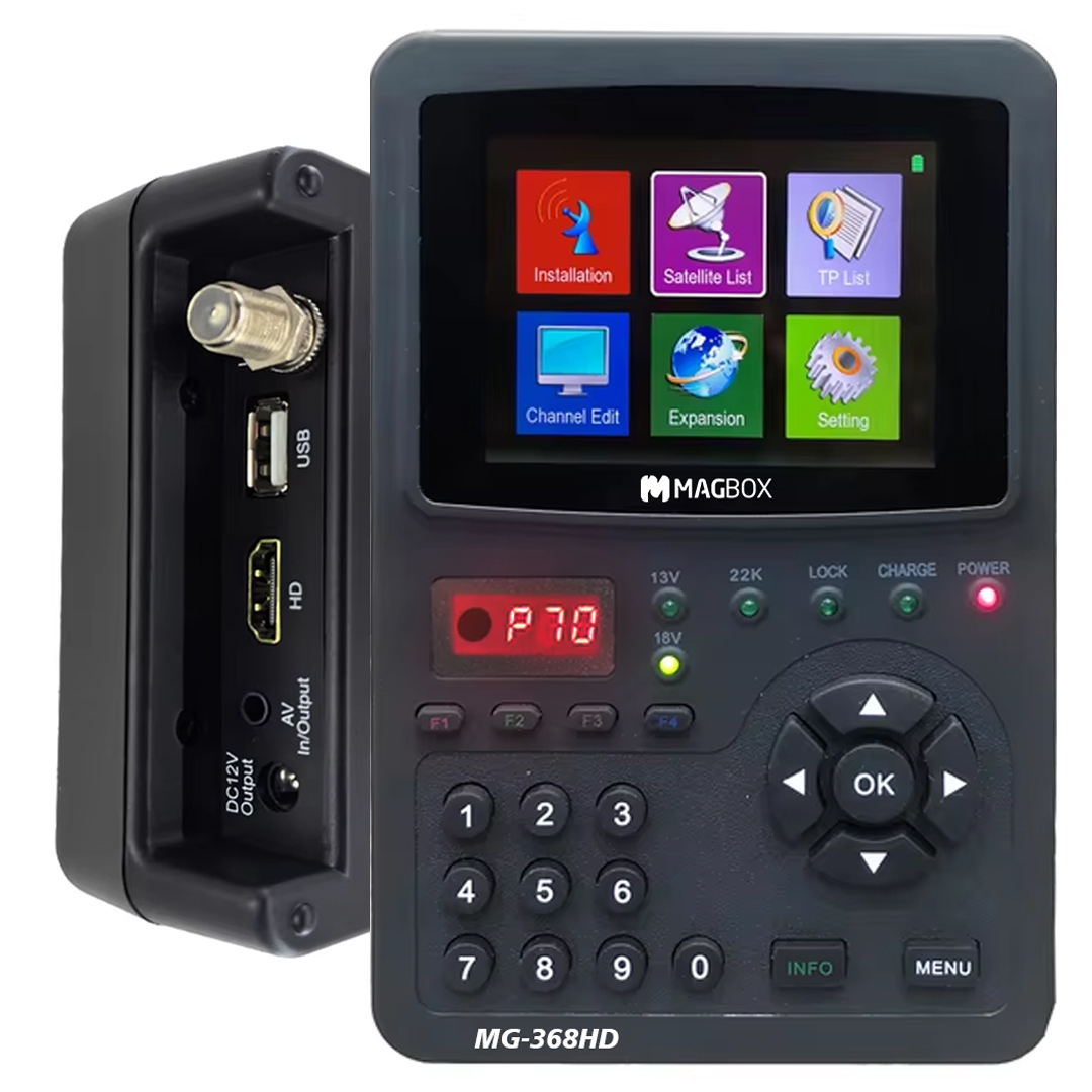 MG-368HD 3.5 İNÇ FULL HD LCD EKRANLI GÖRÜNTÜLÜ DİJİTAL UYDU YÖN BULUCU (5271)