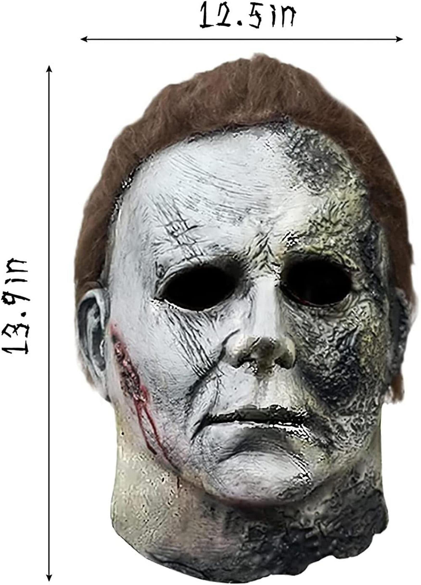 Michael Myers Lateks Maske - Michael Myers Et Maske Kafaya Tam Geçmeli (5271) Michael Myers Lateks Maske - Michael Myers Et Maske Kafaya Tam Geçmeli (5271)