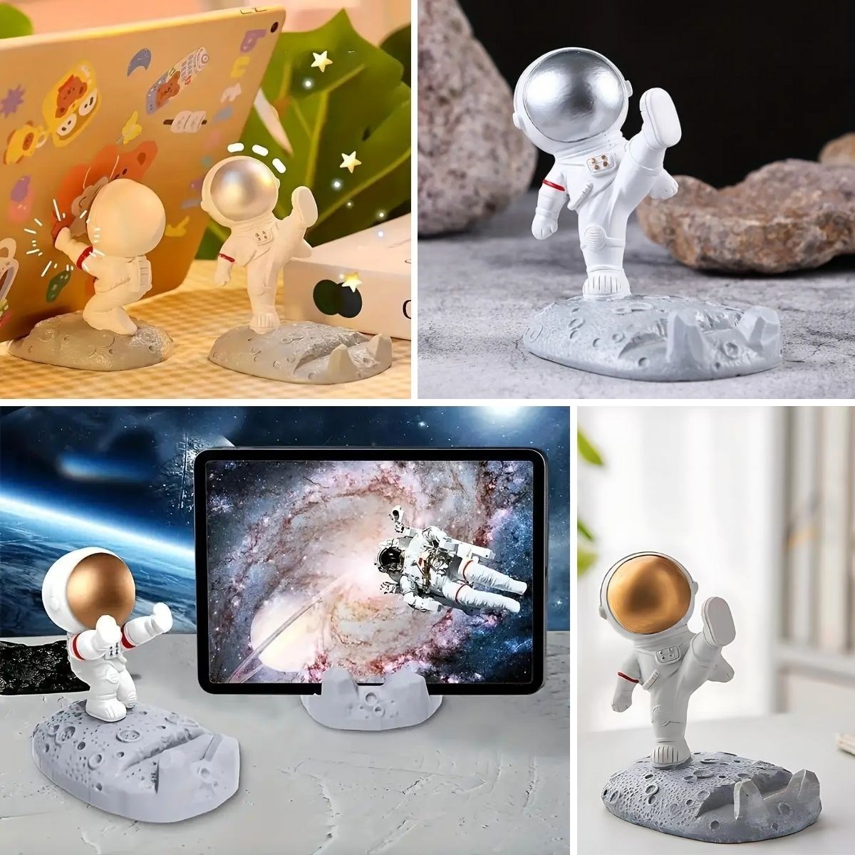 Mini Astronot Model Telefon ve Tablet Tutucu Standı (5271) Mini Astronot Model Telefon ve Tablet Tutucu Standı (5271)