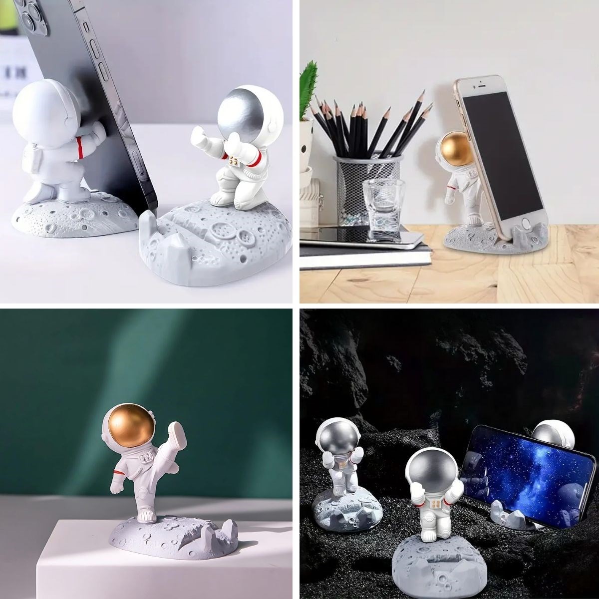 Mini Astronot Model Telefon ve Tablet Tutucu Standı (5271) Mini Astronot Model Telefon ve Tablet Tutucu Standı (5271)
