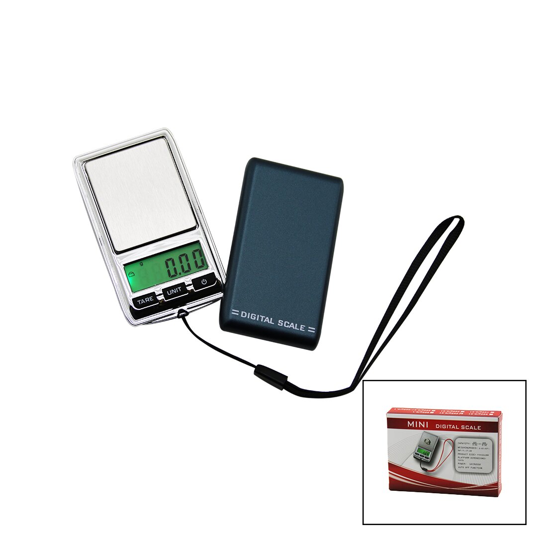 MINI DIGITAL SCALE MİNİ = 4.5X7.5CM HASSAS TARTI - TERAZİ 200GR / 0.01GR PİLLİ=1 X CR2032 (5271)
