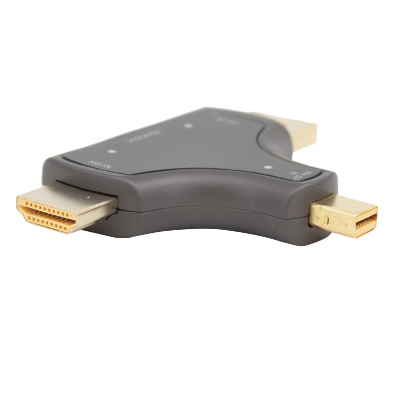 MINI DP+DP+HDMI TO HDMI 4K ÇEVİRİCİ (5271)