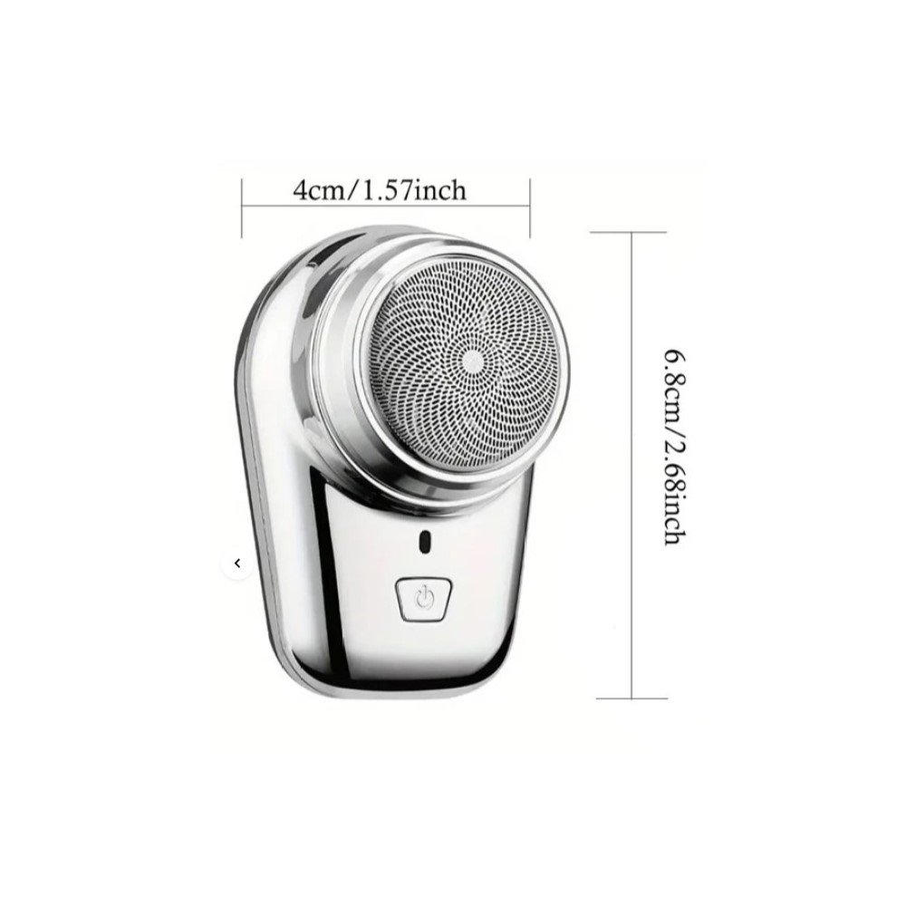 Mini Shaver Sıfır Sakal Taşınabilir Şarjlı Tıraş Makinesi IPX6 Korumalı  (5271)