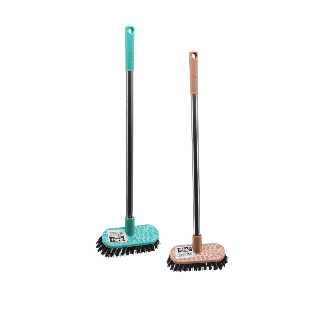 MİNİ TEMİZLİK FIRÇASI  ORTA SERT KILLAR   METAL SAPLI=40CM - 4.5X12.5CM (5271)