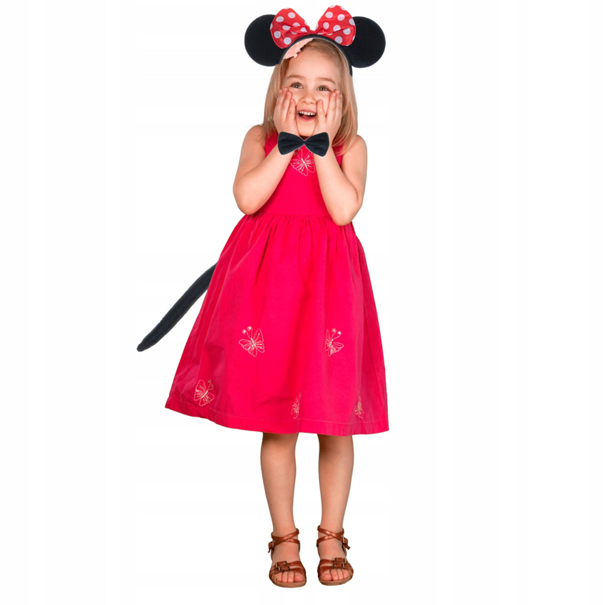 Minnie Mouse Kostüm Seti Taç Kuyruk Papyon Gösteri Seti (5271) Minnie Mouse Kostüm Seti Taç Kuyruk Papyon Gösteri Seti (5271)