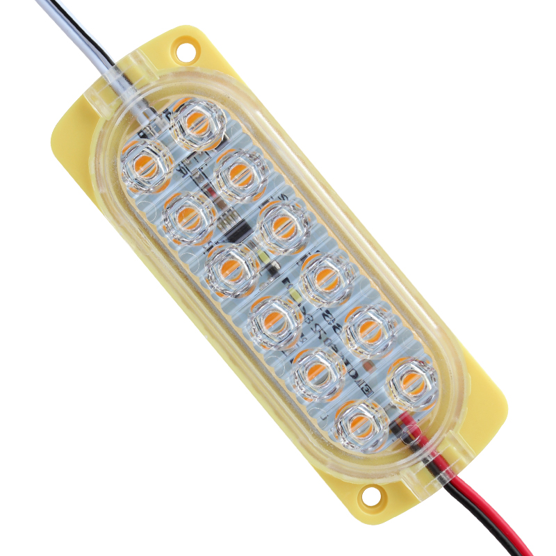 MODÜL LED 24V 1.2W PARLAK YANIP SÖNEN SARI 2835 (5271)