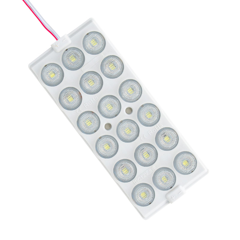 MODÜL LED 12V 6W SOĞUK BEYAZ 18 LEDLİ YANIP SÖNEN 2Lİ PAKET 13960-2835 (FLAŞÖR) (5271)