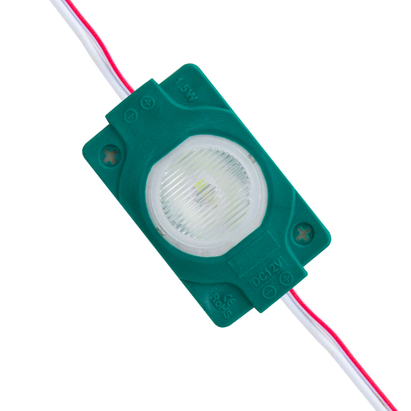 MODÜL LED 12V 1.5W YEŞİL 3030 40X30 MM (5271)