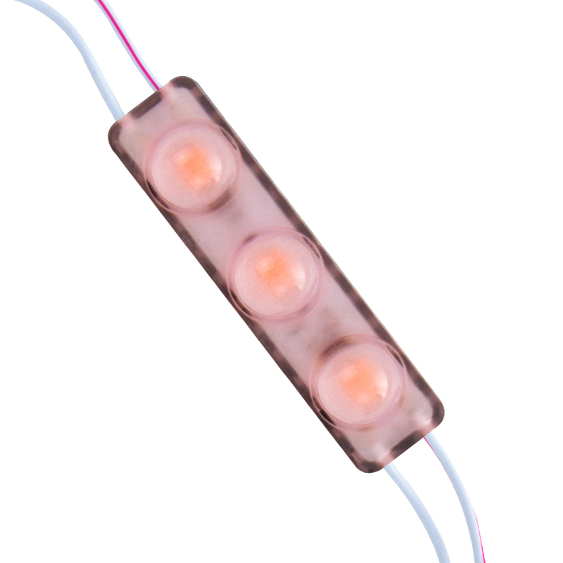 MODÜL LED 12V 1.5W PEMBE YANIP SÖNEN PARLAK TEK RENK 2835 69 X 16 MM IP65 160-180LM 160 DERECE (5271)