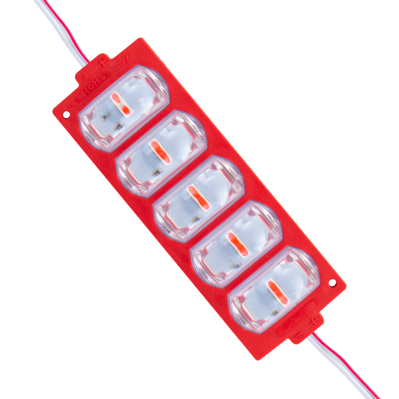 MODÜL LED 12V 4W KIRMIZI 3030 10 X 53.8MM IP65 260-280LM 180 DERECE (5271)