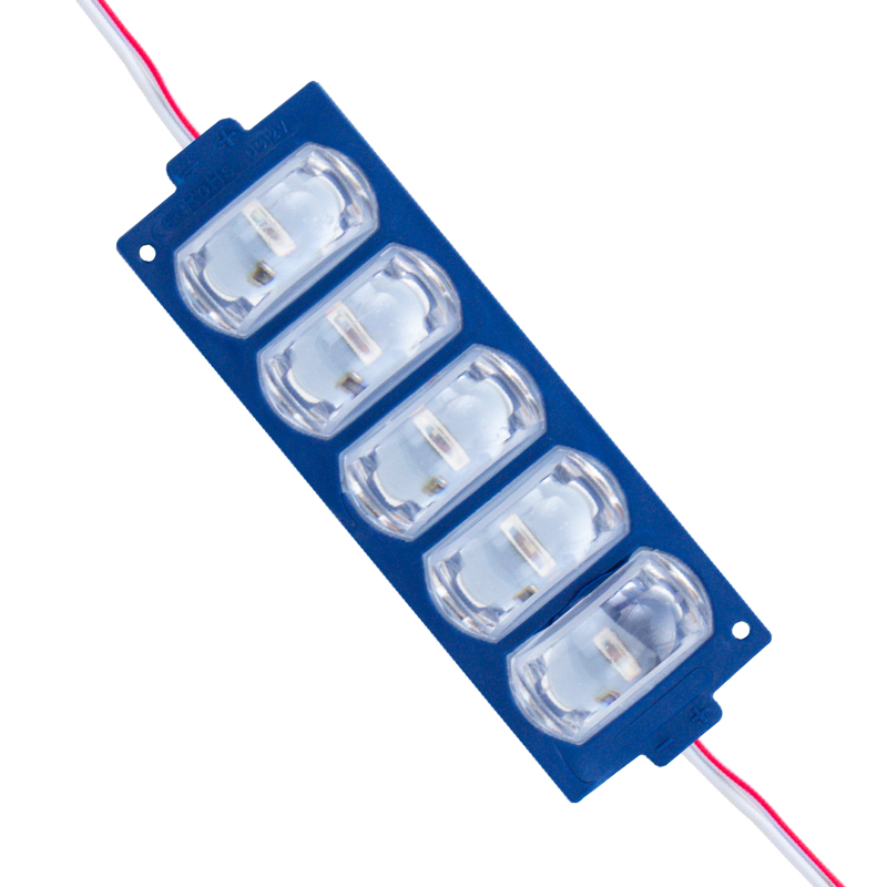 MODÜL LED 12V 4W MAVİ 3030 10 X 53.8MM IP65 260-280LM 180 DERECE (5271)