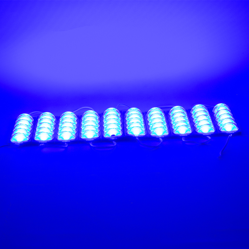 MODÜL LED 12V 4W MAVİ 3030 10 X 53.8MM IP65 260-280LM 180 DERECE (5271)