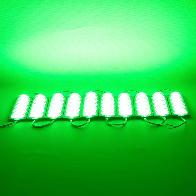 MODÜL LED 12V 4W YEŞİL 3030 10 X 53.8MM IP65 260-280LM 180 DERECE (5271)