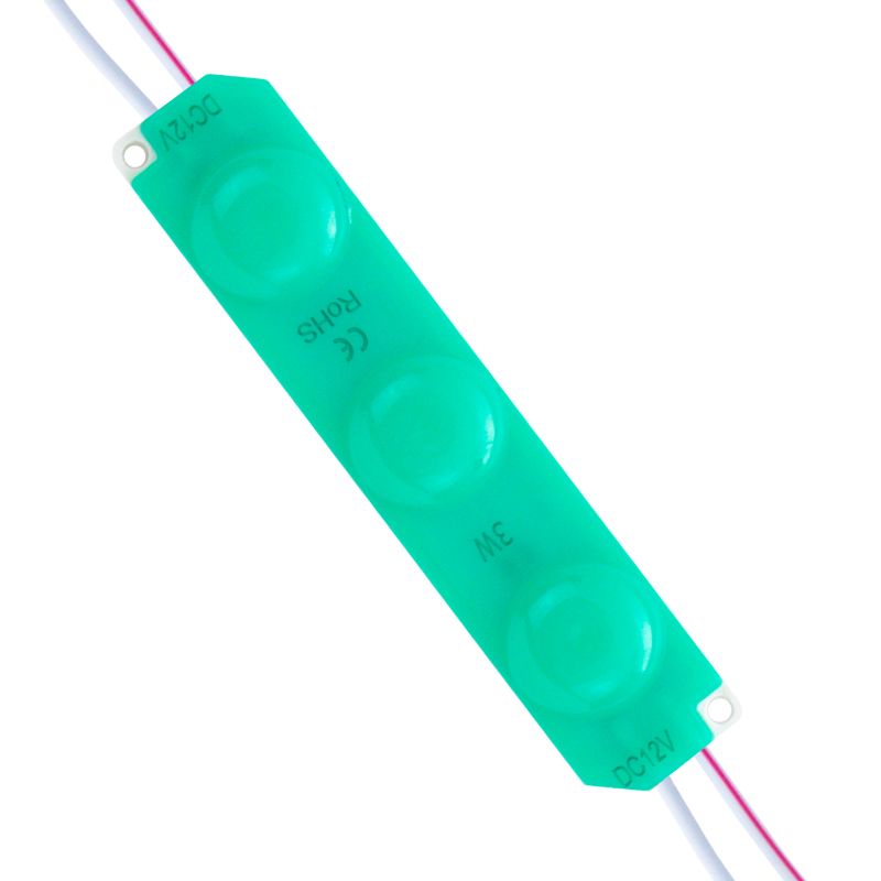MODÜL LED 12V 3W YEŞİL 2835 93 X 21MM IP65 220-240LM 180 DERECE (5271)