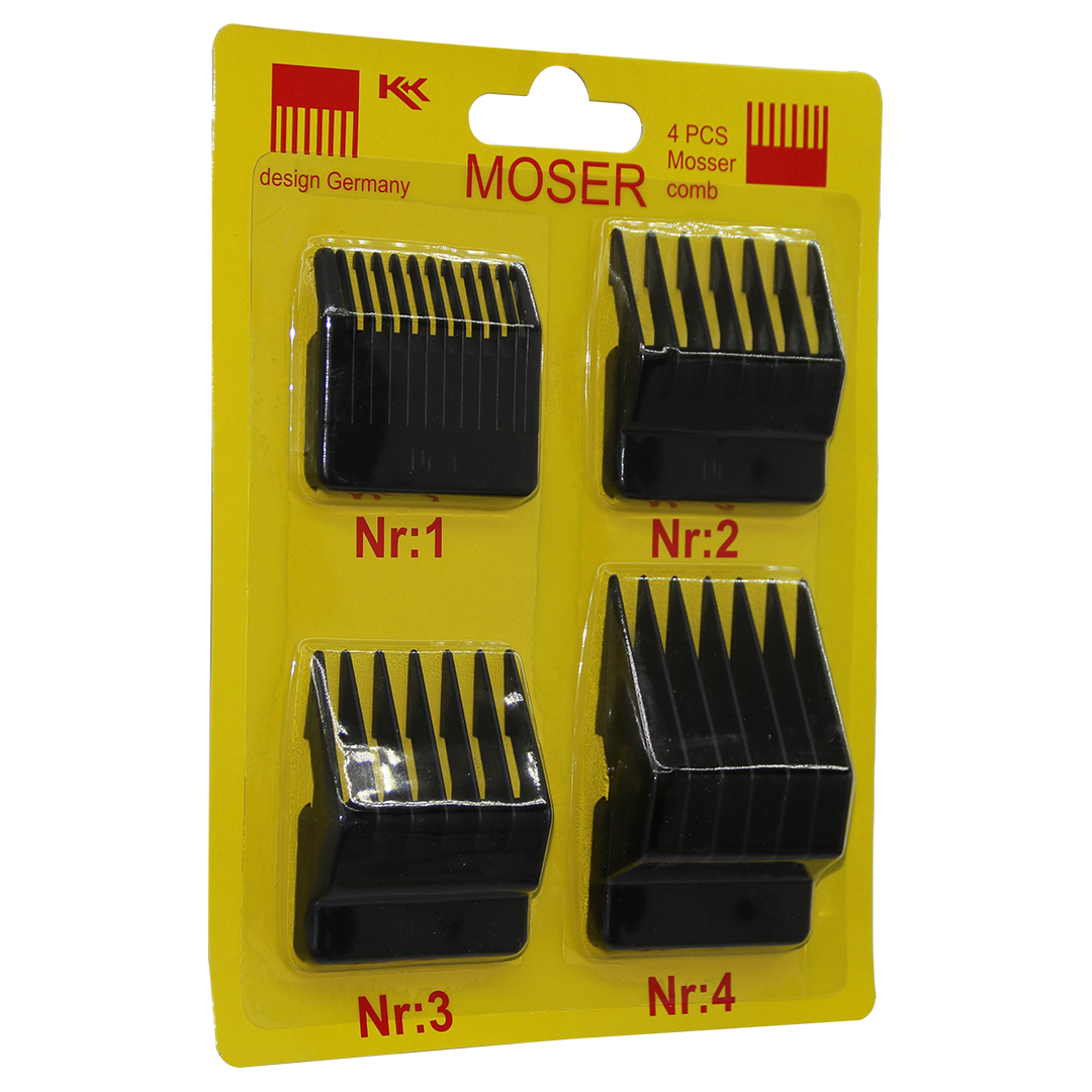 MOSER 4 PARÇA  MAKİNE TARAK SET (5271)