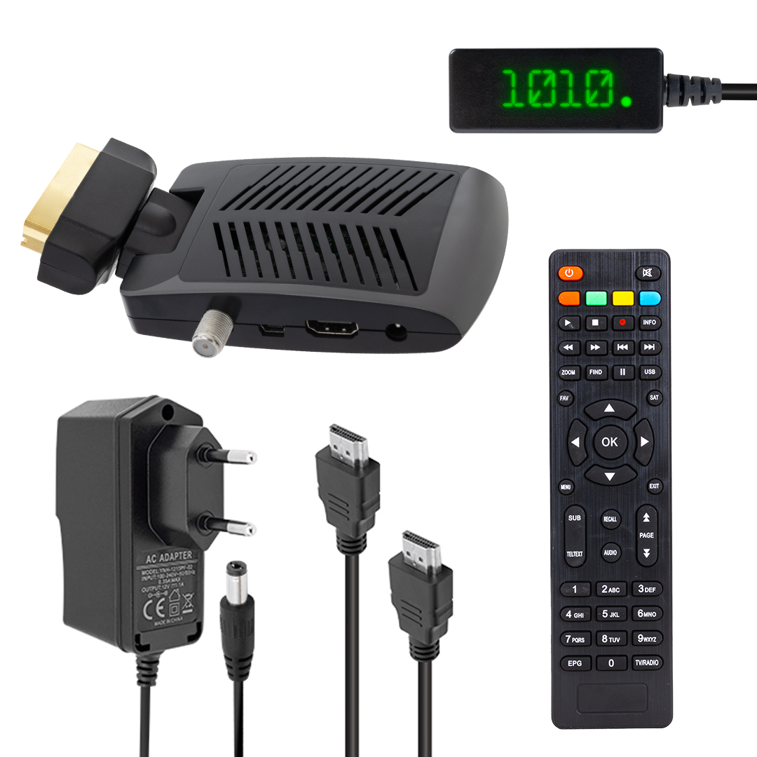 MULTI MINI SCART HD DISPLAY GÖZLÜ UYDU ALICISI (5271)