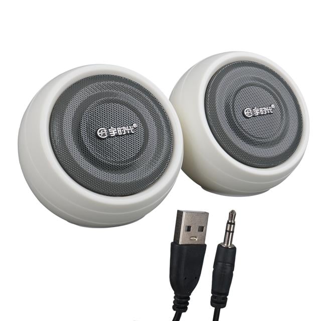 1+1 USB AUX Oval Multımedia Ses Sistemi Speaker - Hoparlör 2X3Watt (5271) 1+1 USB AUX Oval Multımedia Ses Sistemi Speaker - Hoparlör 2X3Watt (5271)