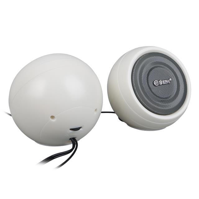 1+1 USB AUX Oval Multımedia Ses Sistemi Speaker - Hoparlör 2X3Watt (5271) 1+1 USB AUX Oval Multımedia Ses Sistemi Speaker - Hoparlör 2X3Watt (5271)