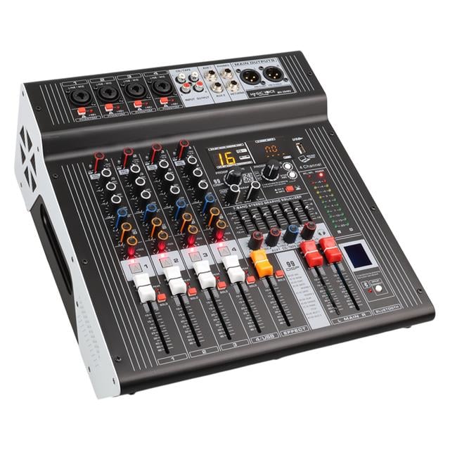 4 Kanal 2X350 Watt Usb/Sd/Bluetooth Power Mixer (5271)