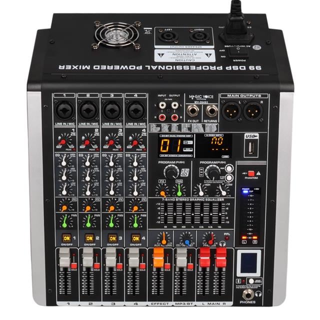 2X350 4 Kanal Usb-Sd-Bluetooth 5 Bant Eq-99 Dsp Efk Power Mixer (5271) 2X350 4 Kanal Usb-Sd-Bluetooth 5 Bant Eq-99 Dsp Efk Power Mixer (5271)