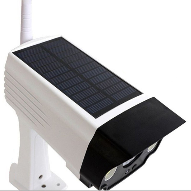 MX-T28 SOLAR 20W LEDLİ PİLLİ MAKET KAMERA (5271)