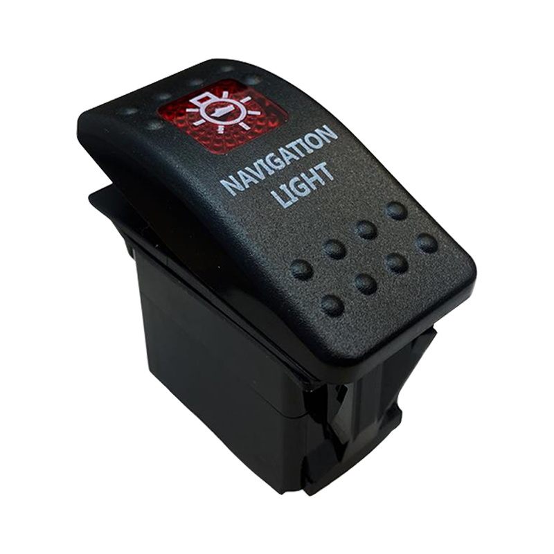 NAVİGASYON LAMBASI IŞIKLI 3P ON-OFF 12-24V MARIN SWITCH (IC-134M-S1) (5271)