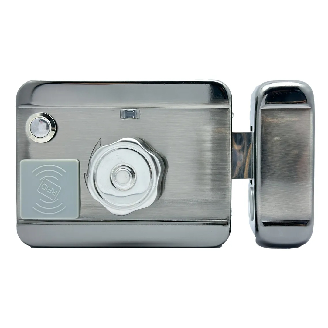 NC-AKL02WP SU GEÇİRMEZ RFID KART OKUYUCULU OTOMATİK AKILLI KAPI KİLİDİ (KARŞILIKLI) (5271)