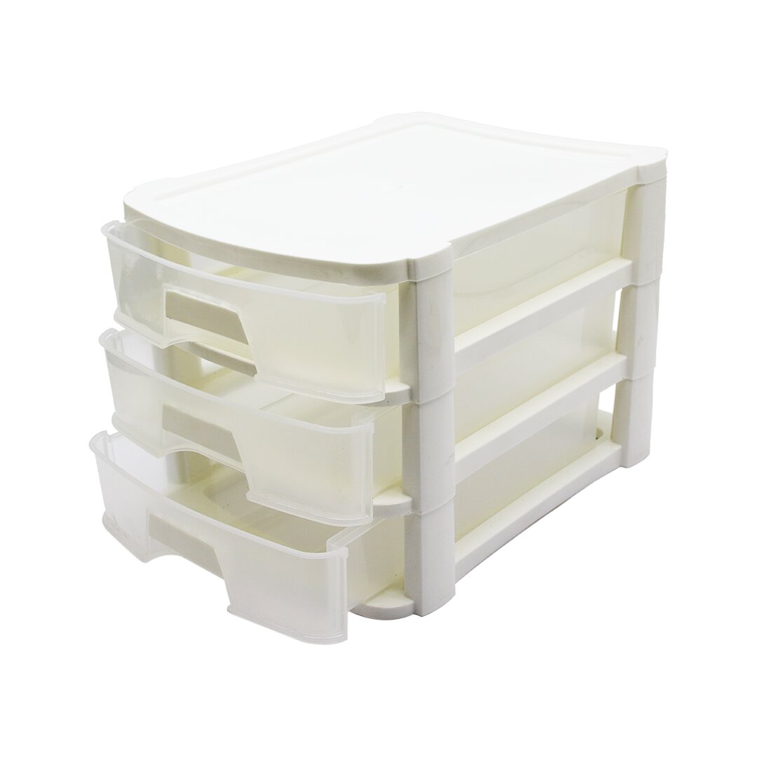 NO:4 ÇEKMECE 3 KATLI 27.8X35.5X25.5CM (5271)
