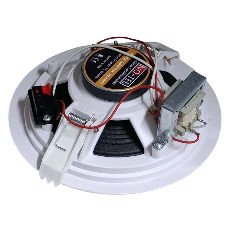 NO-TEL NOT TH 5CTW 5 13 CM 10 WATT BEYAZ ALÇIPAN TRAFOLU HOPARLÖR (5271)
