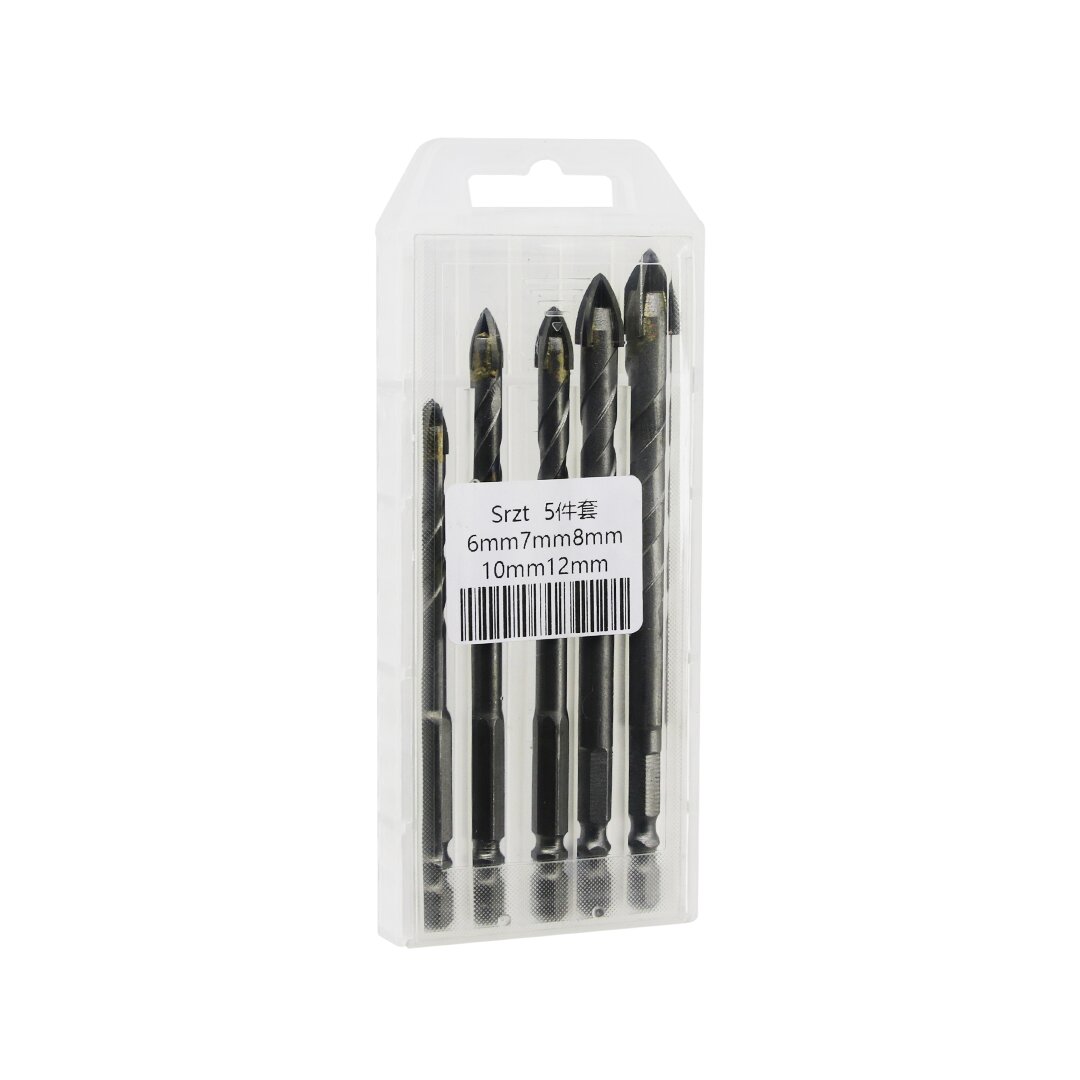OK UCU TİPLİ   5PCS   ÇOK AMAÇLI MATKAP UCU   6-7-8-10-12MM (5271)