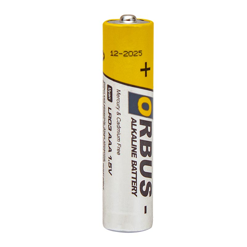 ORBUS AAA ALKALİN İNCE KALEM PİL 60LI PAKET ORB-LR03 (5271)