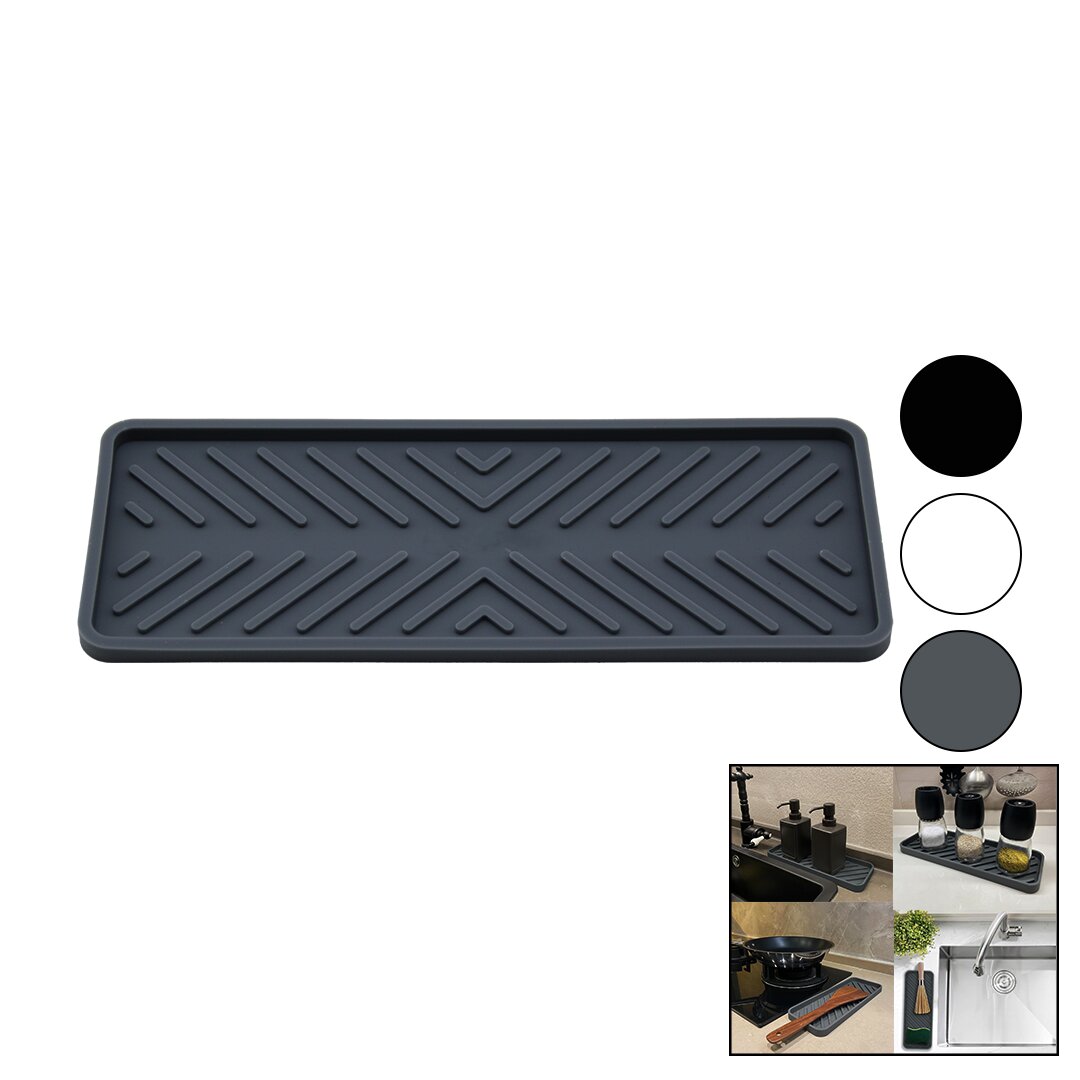 ORGANİZER - SİLİKON MUTFAK LAVABO DÜZENLEYİCİ RENKLİ MAT 22.5 X 9CM BRKT-178617 (5271)