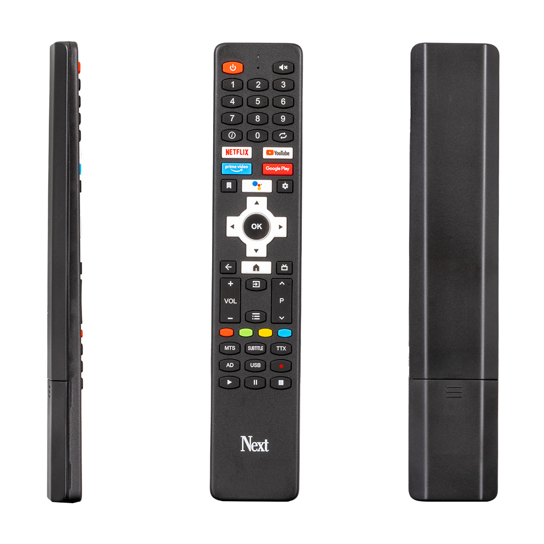 ORJINAL KL NEXT * VİVAX * CONTI NETFLIX-YOUTUBE-PRİMEVİDEO GOOGLE PLAY TUŞLU ANDROİD SES KOMUTLU LCD-LED TV KUMANDASI (5271)